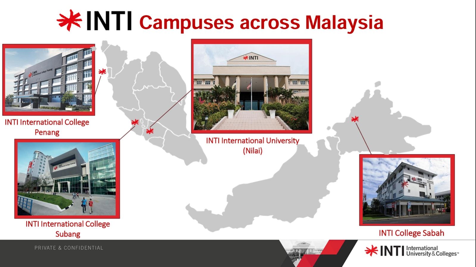 INTI campus map